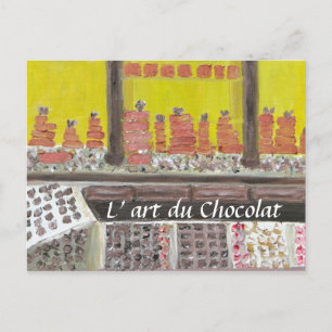 L'art du Chocolat Briefkaart