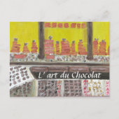L'art du Chocolat Briefkaart (Voorkant)