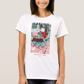 l'artist Graphic print T-shirt