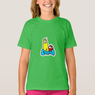 larva cartoon Sticker T-shirt