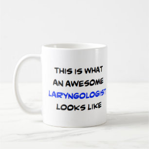 laryngoloog, geweldige koffiemok