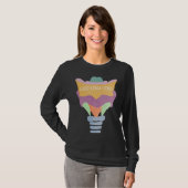 Larynx Pun Good Vibrations T-shirt (Voorkant volledig)