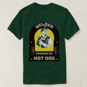 Las aangedreven door Hot Dog T-shirt (Design voorkant)
