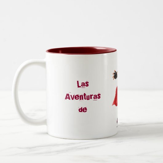 Las Aventuras de Paleta Man Coffee Mok (Links)