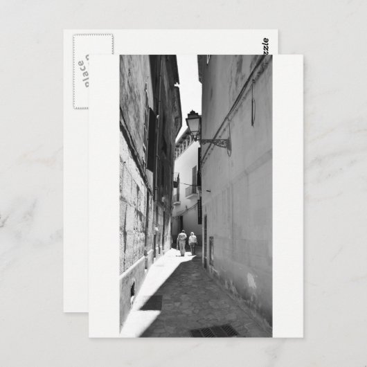 Las blancas palomas de Palma * Briefkaart (Voorkant / Achterkant)