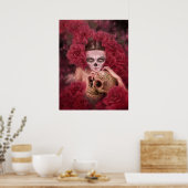 Las Calaveras Art Print (Keuken)