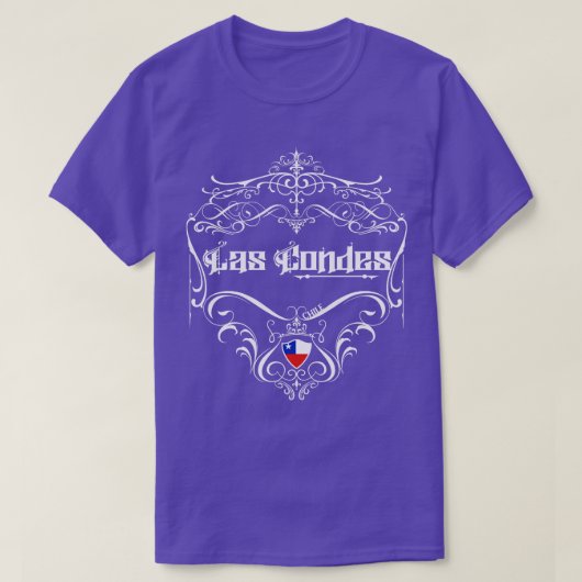 Las Condes  ontwerp 1 T-shirt (Design voorkant)