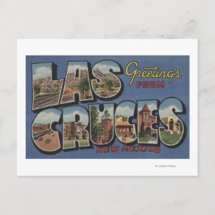 Las Cruces, New Mexico - Large Letter Scenes 2 Briefkaart