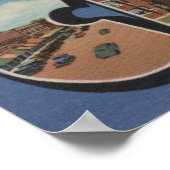 Las Cruces, New Mexico - Large Letter Scenes 2 Poster (Hoek)