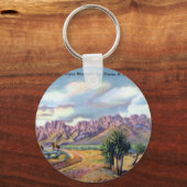 Las Cruces New Mexico Organ Mountains Sleutelhanger (Voorkant)