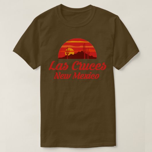 Las Cruces New Mexico Shirt NM State Home City Tou (Design voorkant)
