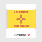 Las Cruces NM Sticker (Vel)