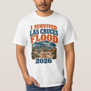 Las Cruces-overstroming 2026 Ik heb de New Mexico- T-shirt