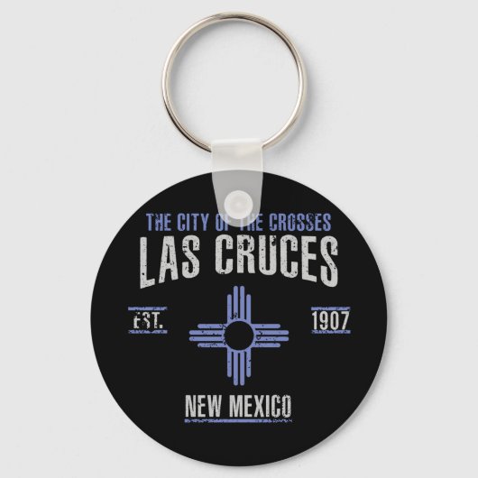 Las Cruces Sleutelhanger (Voorkant)