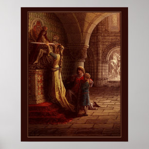 Las Cruzadas de Gustave Dore, kleur 7 Poster
