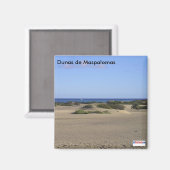 Las Dunas de Maspalomas Magneet (Voorkant / Achterkant)