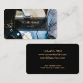 Las (Elegant Photo Overlay) Visitekaartje (Voorkant / Achterkant)