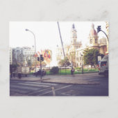 Las Fallas DE Valencia Spanje Briefkaart (Voorkant)