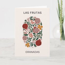 Las Frutas: Granadas - Granaatappelmarkt Kaart