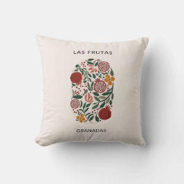 Las Frutas: Granadas - Granaatappelmarkt Kussen