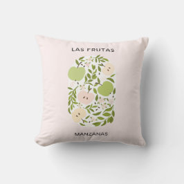 Las Frutas: Manzanas - Apple Market Kussen