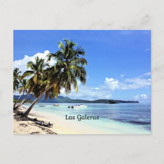 Las Galeras, Dominicaanse Republiek, Briefkaart (Voorkant)