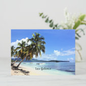 Las Galeras, Dominicaanse Republiek, Kaart (Staand voorkant)