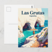 Las Grutas Argentinië Briefkaart (Voorkant / Achterkant)