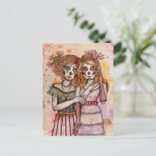 Las Hermanas Briefkaart (Staand voorkant)