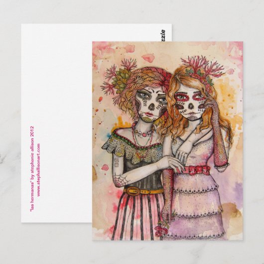 Las Hermanas Briefkaart (Voorkant / Achterkant)