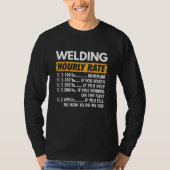 Las Hourly Rate Funny Welder Joke Welder T-shirt (Voorkant)