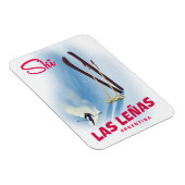 Las Leñas Argentinië skiën Magneet (Rechterzijde)