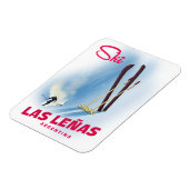 Las Leñas Argentinië skiën Magneet (Linkerzijde)