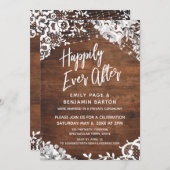 Las, licht en hout, gelukkig altijd op hout kaart (Voorkant / Achterkant)