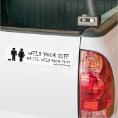las_ma_maar bumpersticker (Op Truck)