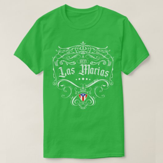 Las Marias  ontwerp T-shirt (Design voorkant)
