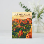 Las Médulas Spanje Briefkaart (Staand voorkant)