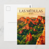 Las Médulas Spanje Briefkaart (Voorkant / Achterkant)