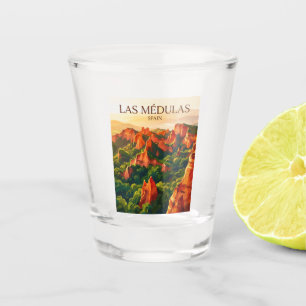 Las Médulas Spanje Shot Glas