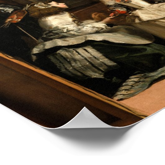 Las Meninas, 1656 by Diego Velazquez Poster (Hoek)