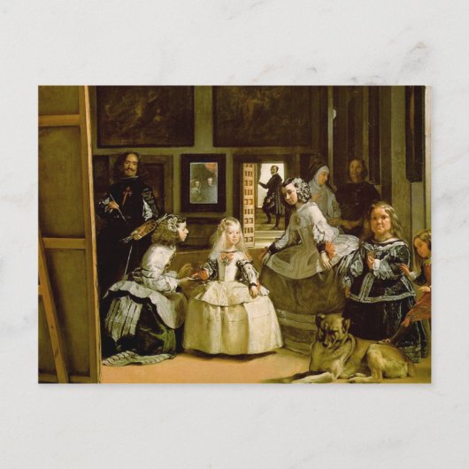 Las Meninas Briefkaart (Voorkant)