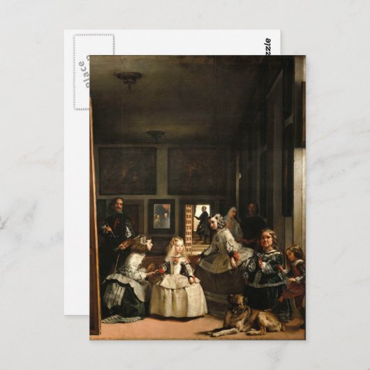 Las Meninas Briefkaart (Voorkant / Achterkant)