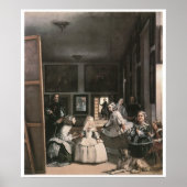 Las Meninas, c.1656 Diego Velasquez Poster (Voorkant)