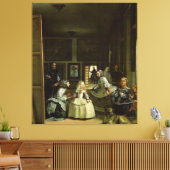 Las Meninas Canvas Afdruk (Insitu (Woonkamer))