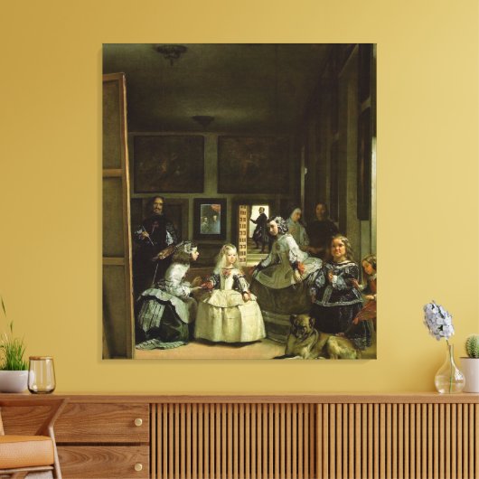 Las Meninas Canvas Afdruk (Insitu (Woonkamer))