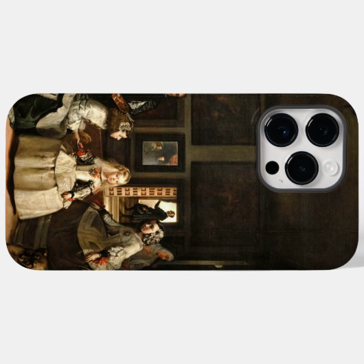 Las Meninas Case-Mate iPhone Case (Achterkant (horizontaal))