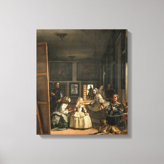 Las Meninas | Diego Velá zquez | Canvas Afdruk (Voorkant)