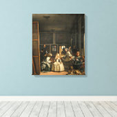 Las Meninas | Diego Velá zquez | Canvas Afdruk (Insitu (Houten vloer))