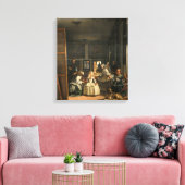 Las Meninas | Diego Velá zquez | Canvas Afdruk (Insitu (Woonkamer))