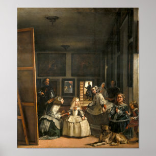 Las Meninas   Diego Velá zquez   Poster